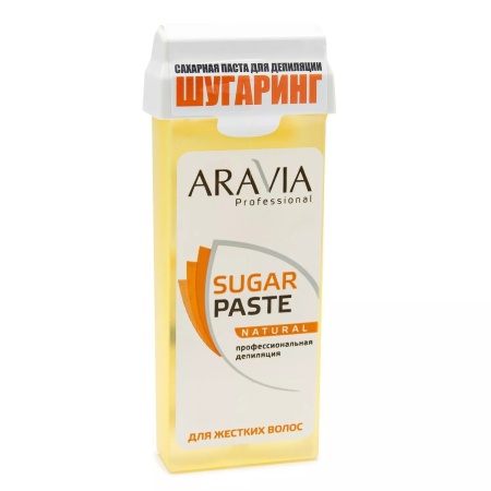 Паста сахарная для депиляции в картридже Aravia «Натуральная» мягкой консистенции 150 г