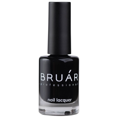 Лак для ногтей Bruar Professional Черный 031, 11 мл