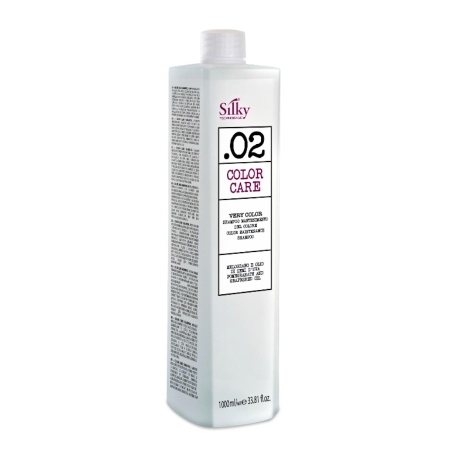 Увлажняющий шампунь для окрашенных волос профессиональный Silky Color Care, 1000 мл