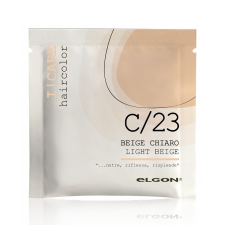 Крем-кондиционер окрашивающий Elgon ICare С/23 Light Beige - Светло-бежевый, 25 мл