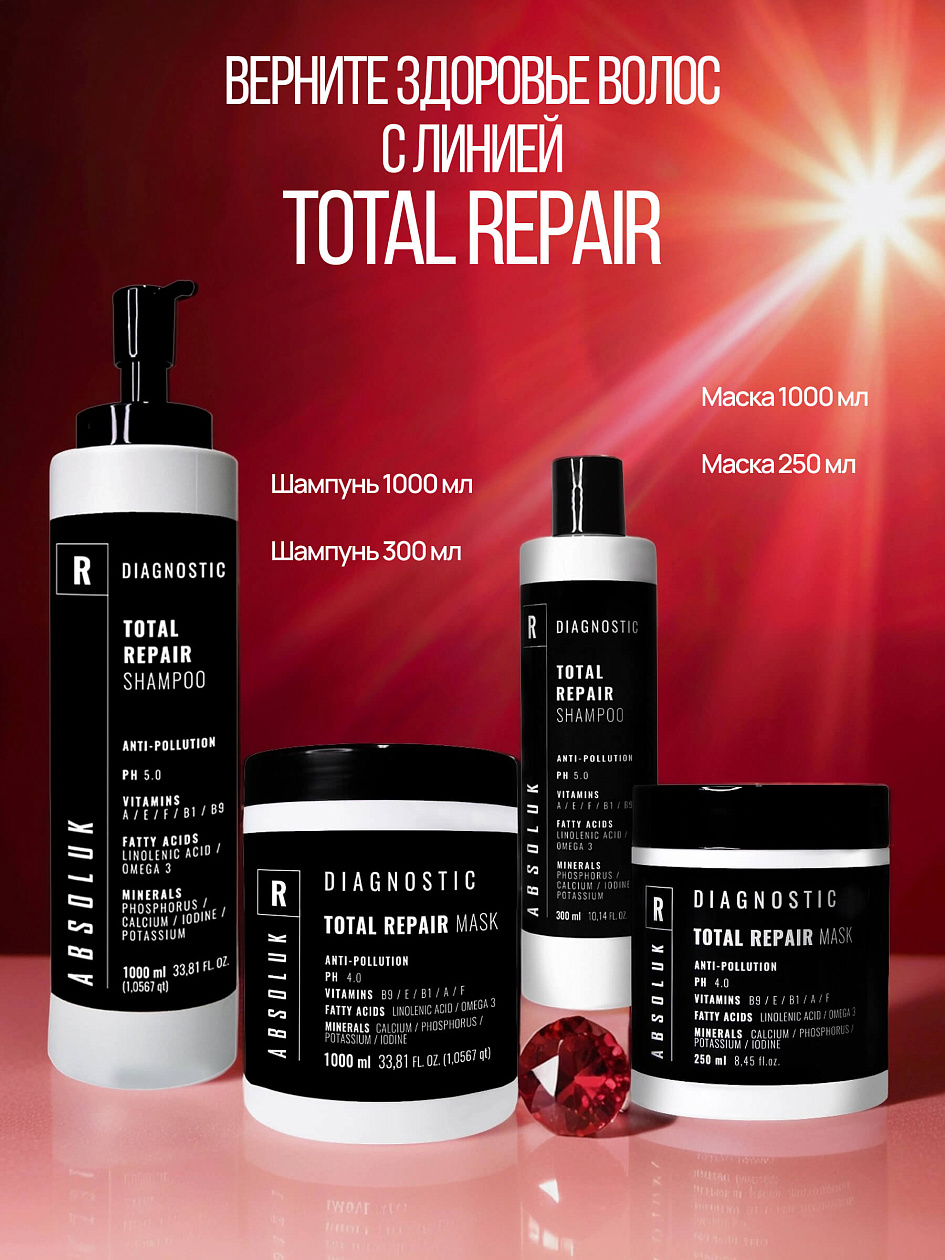 THE SHAMPOO & THE REPAIR セット Купить шампунь для восстановления поврежденных и сухих волос