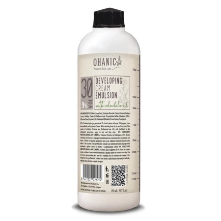Окислительная эмульсия для краски Ohanic Cream Developer Emulsion (30 vol) 9%, 150 мл