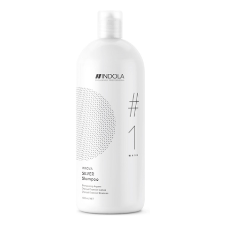 Нейтрализирующий серебристый шампунь Indola Color Silver Shampoo, 1500 мл