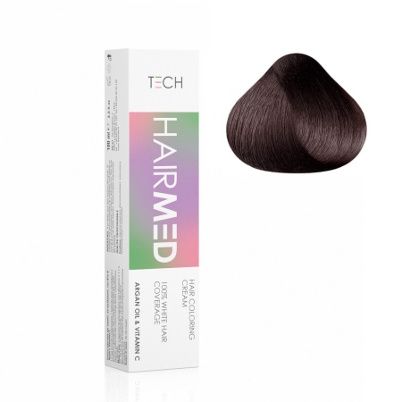 Перманентная крем-краска для волос Hairmed 5/51 Светло-каштановый Махагоново-пепельный 100 мл