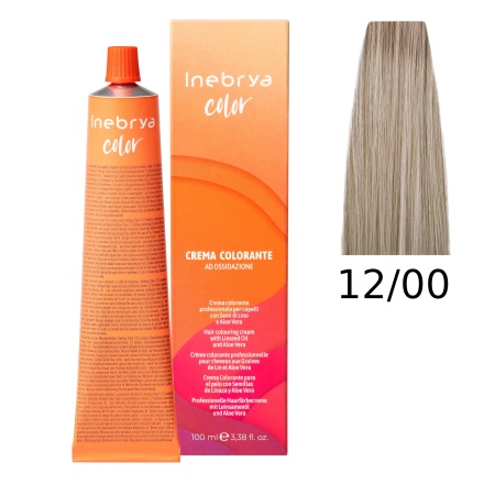 Крем-краска Inebrya Color Professional 12/00 Супер-блонд Натуральный насыщенный 100 мл