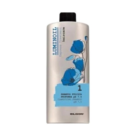 Шампунь для глубокого очищения волос Elgon Elgon luminoil Shampoo Pulizia Profonda, 750мл