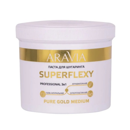 Паста для шугаринга Superflexy Pure Gold Aravia, 750 гр