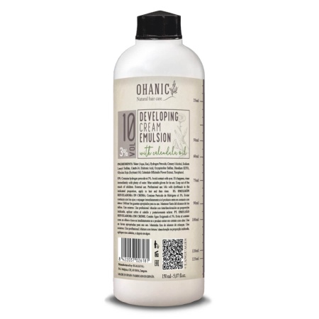 Окислительная эмульсия для краски Ohanic Cream Developer Emulsion (10 vol) 3%, 150 мл