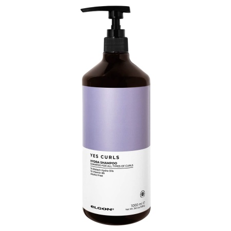 Увлажняющий шампунь для кудрявых волос Elgon Yes Curls Hydra Shampoo, 1000 мл