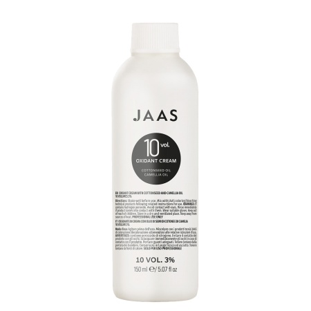 Окисляющий крем с маслом семян хлопка и камелии Jaas Oxidant Cream 3%, 150 мл