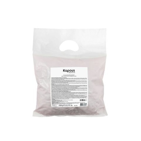 Воск эластичный в дисках «Розовый с диоксидом титаниума» Kapous 1000 г