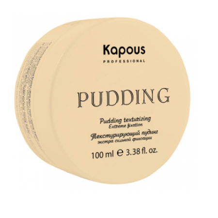 Текстурирующий пудинг для укладки волос экстра сильной фиксации Kapous Professional «Pudding Creator», 100 мл