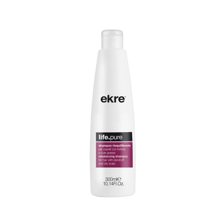 Себорегулирующий шампунь для жирных волос Rebalancing Life.Pure Ekre, 300 мл