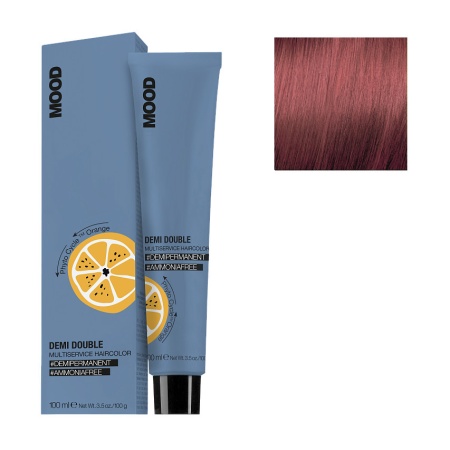 Краска для волос Mood Demi Double 6.5 Темный блонд Красный 100 мл