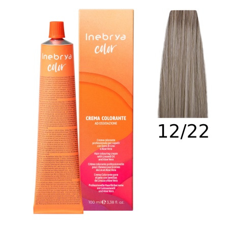 Крем-краска Inebrya Color Professional 12/22 Супер-блонд Насыщенный фиолетовый 100 мл