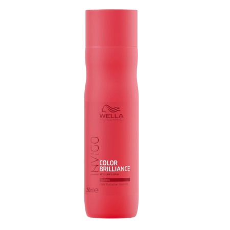 Шампунь для защиты цвета окрашенных жестких волос Wella Invigo Brilliance Line, 250 мл