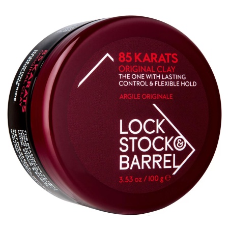 Глина для укладки густых волос сильной фиксации 85 Кarats Original Clay LS&B, 100 г