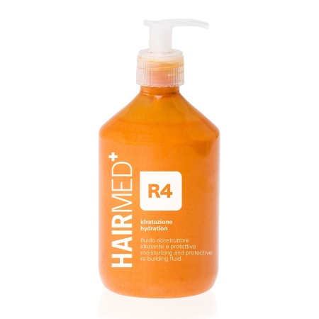 R4 Флюид для увлажнения сухих волос Moisturizing and Protective Re-Building Fluid  Hairmed, 500 мл