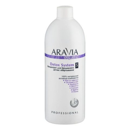 Концентрат для бандажного детокс обертывания Aravia Organic Detox System 500 мл