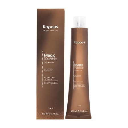 Крем-краска Kapous Professional Fragrance Free Magic Keratin