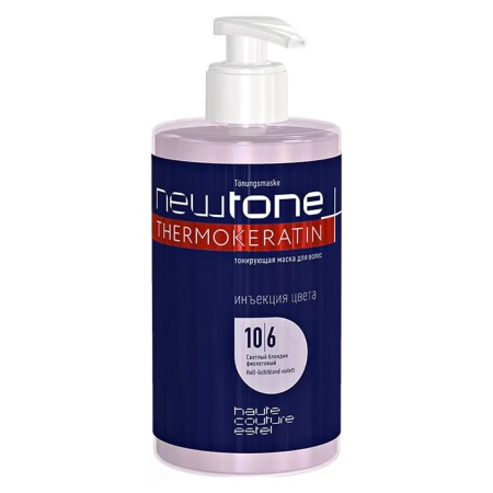 Тонирующая маска Estel Haute Couture Newtone 10/6 Светлый блонд Фиолетовый, 400 мл