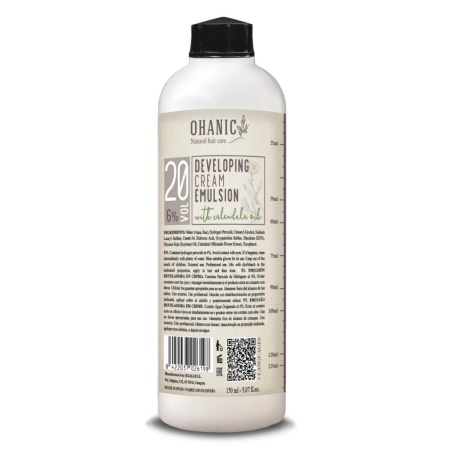 Окислительная эмульсия для краски Ohanic Cream Developer Emulsion (20 vol) 6%, 150 мл