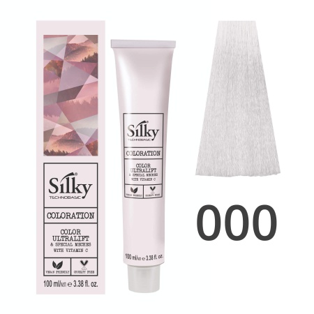 Краска для волос профессиональная Silky Color Vive/Ultralift 000 Суперосветлитель, 100 мл