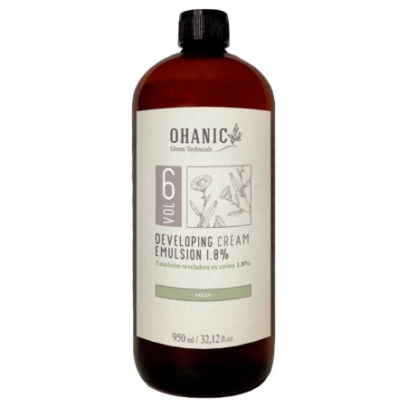 Окислительная эмульсия для краски Ohanic Cream Developer Emulsion (6 vol) 1,8%, 950 мл