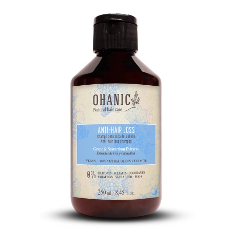 Шампунь против выпадения волос Ohanic Natural Hair Care Anti-Hair Loss Shampoo, 250 мл