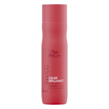 Шампунь для защиты цвета Wella Invigo Brilliance Line нормальных  и тонких волос, 250 мл