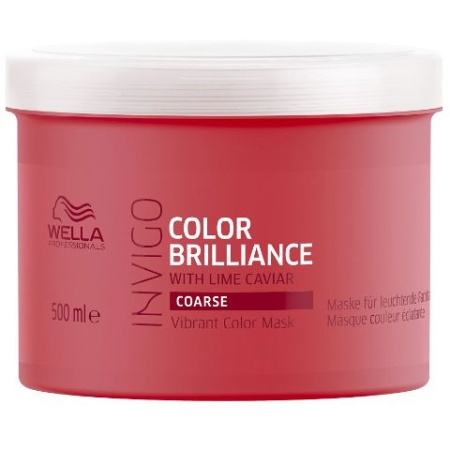 Маска-уход защита цвета окрашенных жестких волос Wella Invigo Brilliance Line, 500 мл