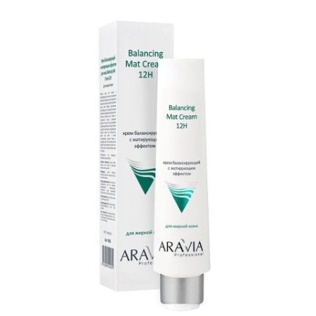 Балансирующий крем для лица с матирующим эффектом Aravia Professional 100 мл