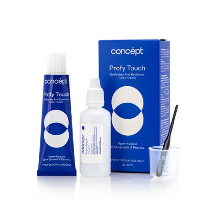 Крем-краска для бровей и ресниц Concept ProfyTouch, Графит