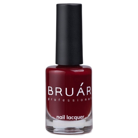 Лак для ногтей Bruar Professional Винный 025, 11 мл