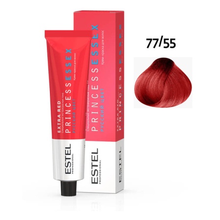 Крем-краска Estel Princess Essex Extra Red 77/55 Русый Красный интенсивный 60 мл