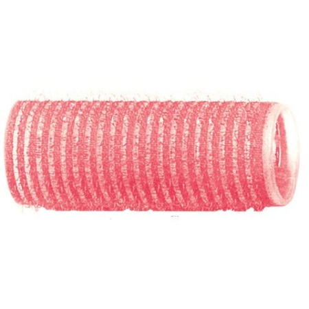 Бигуди-липучки розовые Dewal 12 шт. Диаметр 24 мм