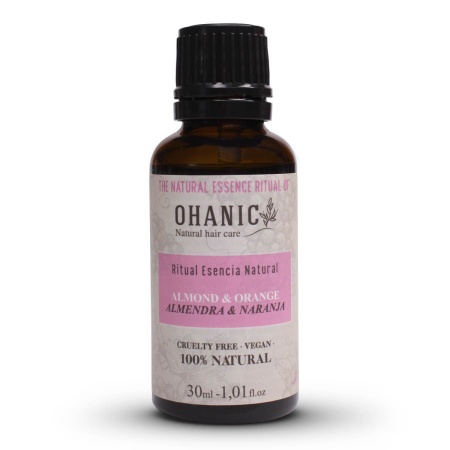 Масло для волос миндаль и апельсин Ohanic Natural Hair Care Natural Essence Ritual Almond & Orange, 30 мл