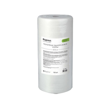 Одноразовые полотенца «Соты» Kapous Professional, 35х70 см, 35 г/м2, 100 шт/уп