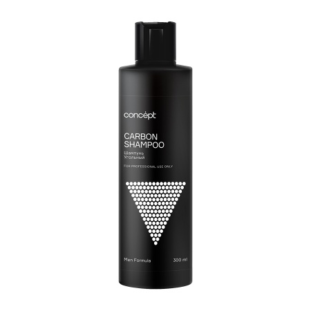 Угольный шампунь для волос Carbon Shampoo Concept Men, 300 мл