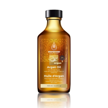 Масло аргановое для волос «Интенсивное питание и увлажнение» Argan Oil Treatment Moroccan Gold Series, 100 мл