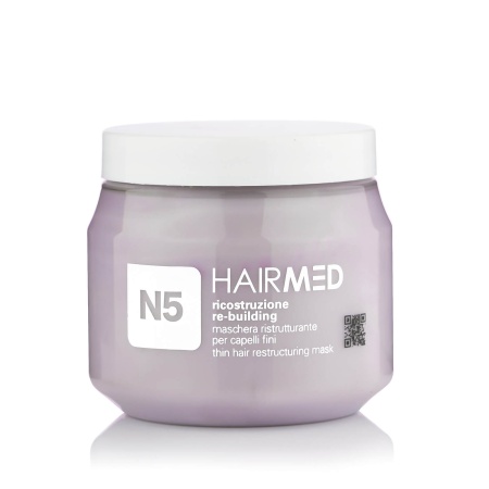 N5 Маска для тонких, сухих и тусклых волос Thin Hair Restructuring Mask Hairmed, 250 мл