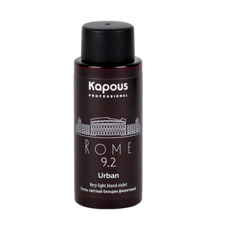 Безаммиачная краска для волос «Urban» Kapous Очень светлый блондин фиолетовый Рим 60 мл