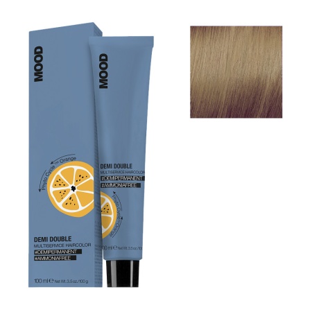 Краска для волос Mood Demi Double 8.3 Светлый блонд Золотистый 100 мл