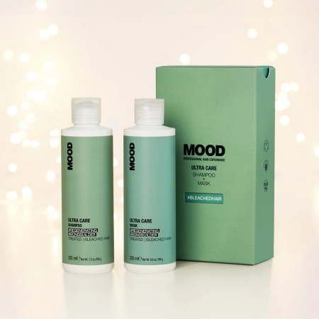 Набор для восстановления волос Шампунь и маска Mood Ultra Care, 200 мл + 200 мл