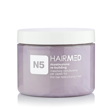 N5 Маска для тонких, сухих и тусклых волос Thin Hair Restructuring Mask Hairmed, 500 мл